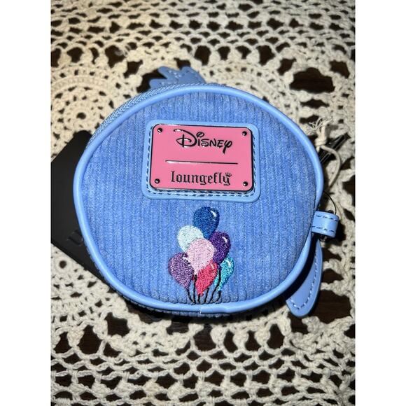 Loungefly Disney Winnie the Pooh Eeyore Peeking Corduroy Backpack & Coin Bag - Picture 8 of 8